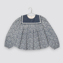 Load image into Gallery viewer, Little Cotton Clothes - Petra blouse Barley Floral (2Y-6Y)
