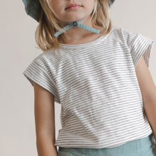 Load image into Gallery viewer, PHIL &amp; PHAE - Boxy tee s/s (Coconut Stripes)
