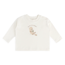 將圖片載入圖庫檢視器 [預購] Jamie Kay - Pima Cotton Edward Long Sleeve Top - Otter Buddy Cloud
