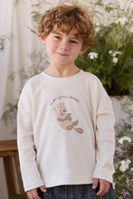 將圖片載入圖庫檢視器 [預購] Jamie Kay - Pima Cotton Edward Long Sleeve Top - Otter Buddy Cloud
