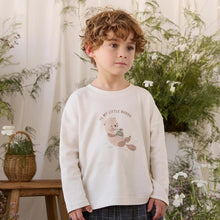 將圖片載入圖庫檢視器 [預購] Jamie Kay - Pima Cotton Edward Long Sleeve Top - Otter Buddy Cloud

