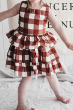 Load image into Gallery viewer, 🎄 Bencer and Hazelnut - Playsuit/Dress - Gingham
