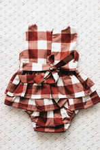 Load image into Gallery viewer, 🎄 Bencer and Hazelnut - Playsuit/Dress - Gingham
