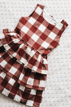 Load image into Gallery viewer, 🎄 Bencer and Hazelnut - Playsuit/Dress - Gingham
