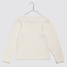 Load image into Gallery viewer, Little Cotton Clothes - Pointelle Long Sleeve T-shirt Chantilly (2Y-6Y)
