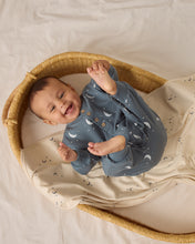 Load image into Gallery viewer, Quincy Mae -  Relaxed Fleece Jumpsuit (Silver Moons)
