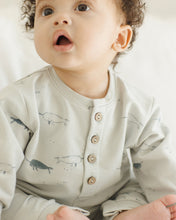 Load image into Gallery viewer, Quincy Mae - Relaxed Fleece Jumpsuit (Narwhals)
