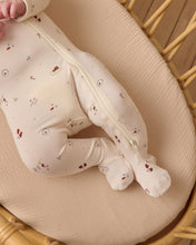 Load image into Gallery viewer, [🎄] Quincy Mae - Bamboo Footie (Winter Wonderland)
