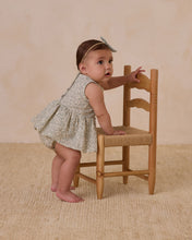 Load image into Gallery viewer, Quincy Mae - Skirted Romper || Green Garden
