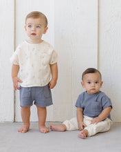 Load image into Gallery viewer, Quincy Mae - Woven Boxy Top (Space)
