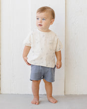 Load image into Gallery viewer, Quincy Mae - Woven Boxy Top (Space)
