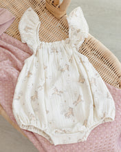 Load image into Gallery viewer, Quincy Mae - Bonnie Romper (Unicorns)
