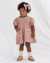 Load image into Gallery viewer, Quincy Mae - Coraline Dress Red Gingham
