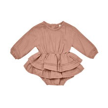 Load image into Gallery viewer, Quincy Mae - Rosie Romper (Rose)
