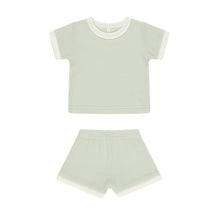 Load image into Gallery viewer, Quincy Mae - Waffle Shortie Set (Mint)
