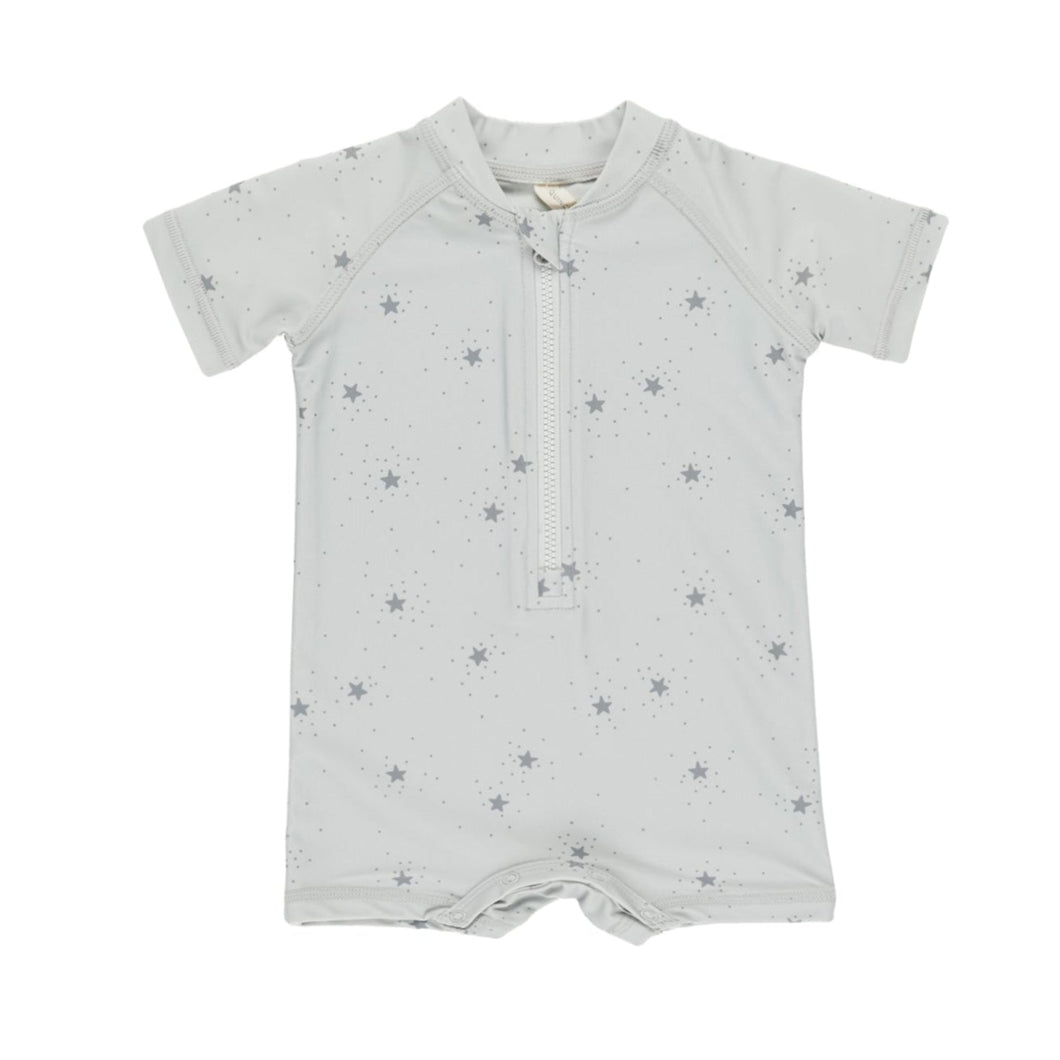 Quincy Mae - Zip Rashguard One-Piece || Twinkle 18-24M