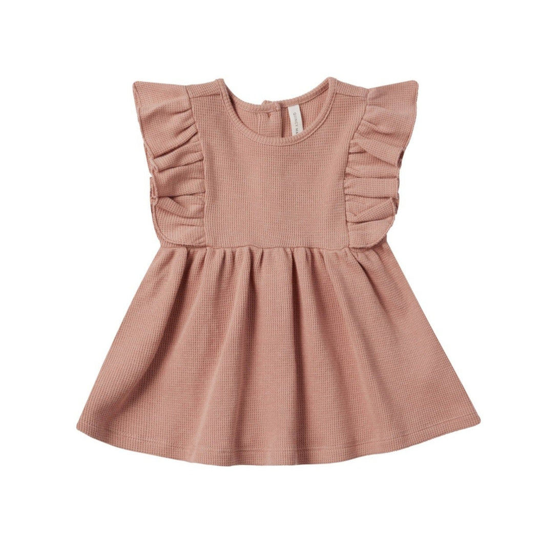 Quincy Mae - Daisy Dress (Rose) 12-18M