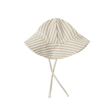 Load image into Gallery viewer, Quincy Mae - Ash Stripe Sun Hat
