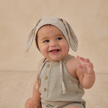 Load image into Gallery viewer, Quincy Mae - Bunny Bonnet (Sage Gingham)
