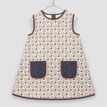 Load image into Gallery viewer, Little Cotton Clothes - Quilted Hannah dress Papier Floral (2Y-6Y)
