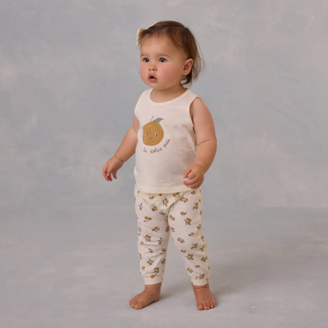 Rylee + Cru - Tank + Slouch Pant Set (Oranges)