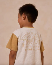 Load image into Gallery viewer, Rylee + Cru - Contrast Short Sleeve Tee (Summer Vibes)
