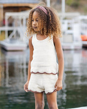 Load image into Gallery viewer, Rylee + Cru - Crochet Tank Set (Natural)
