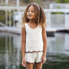 Load image into Gallery viewer, Rylee + Cru - Crochet Tank Set (Natural)
