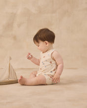 Load image into Gallery viewer, Rylee + Cru - Sleeveless One-piece (Aquatic)
