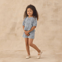 Load image into Gallery viewer, Rylee + Cru - Juniper Set (Marine Gingham) 4-5Y
