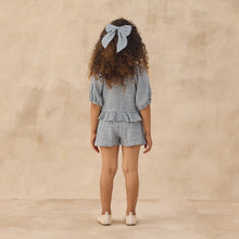 Load image into Gallery viewer, Rylee + Cru - Juniper Set (Marine Gingham) 4-5Y
