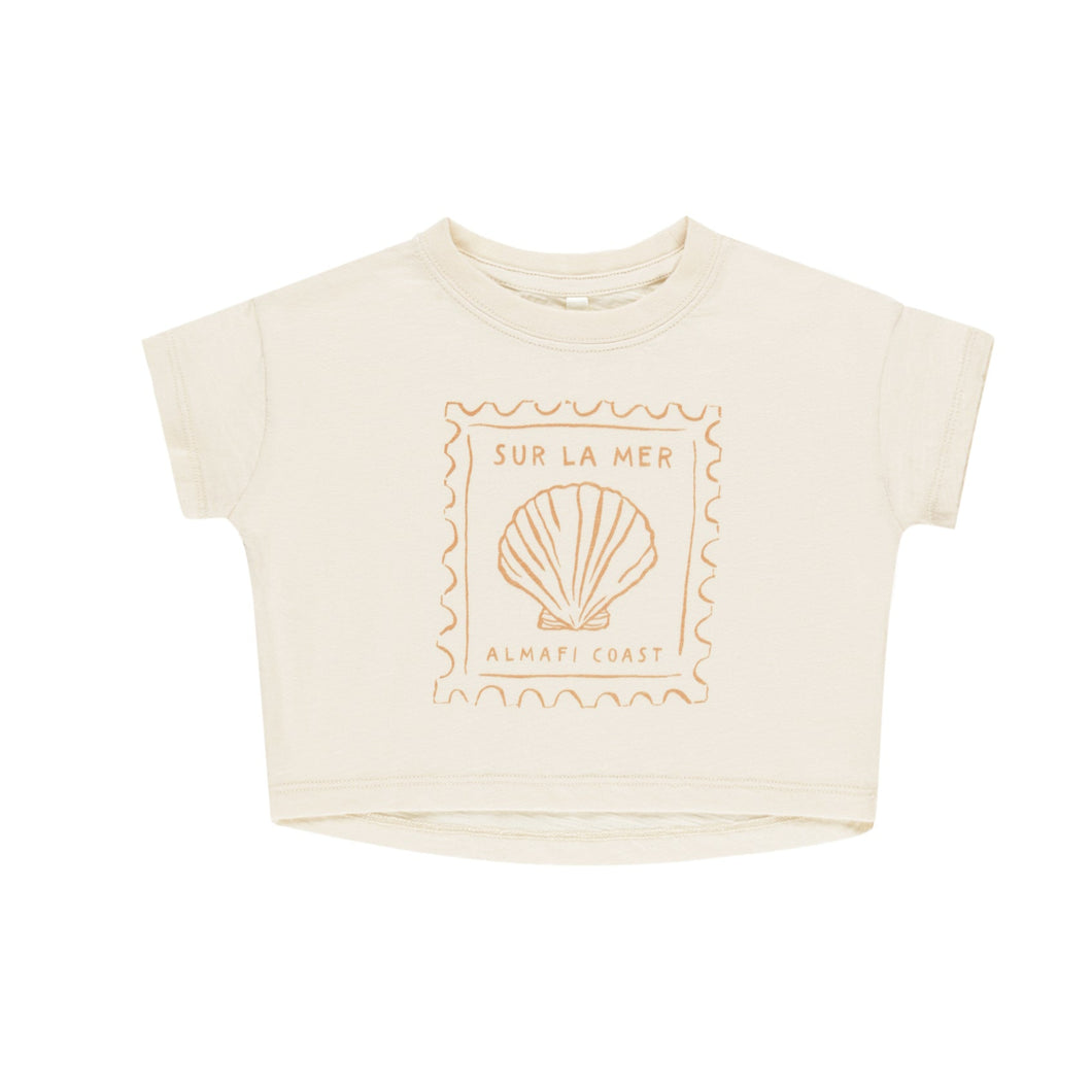 Rylee + Cru - Boxy Tee (Seashell)