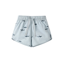 Load image into Gallery viewer, Rylee + Cru - Swim Trunk (Sharks)
