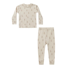 Load image into Gallery viewer, Rylee + Cru - Pajama Set (Trees) 12-18M

