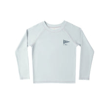 Load image into Gallery viewer, Rylee + Cru - Long Sleeve Rashguard (Light Blue)
