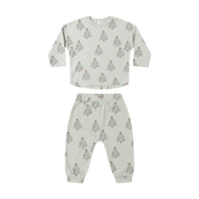 Load image into Gallery viewer, [🎄] Rylee + Cru -  Long Sleeve + Pant Set (Trees)
