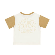 Load image into Gallery viewer, Rylee + Cru - Contrast Short Sleeve Tee (Summer Vibes)
