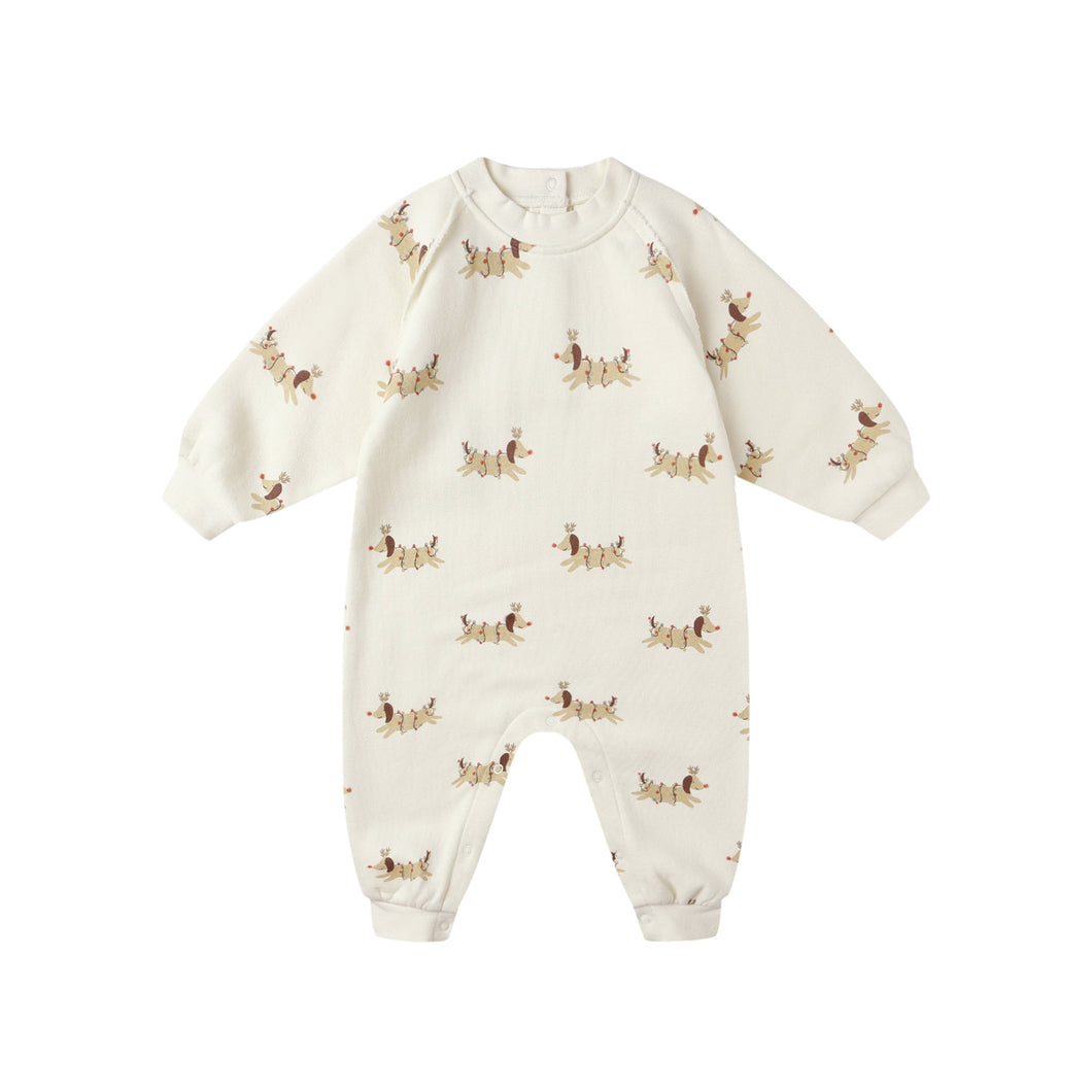 [🌲] Rylee + Cru - Raglan Jumpsuit || Christmas Dogs