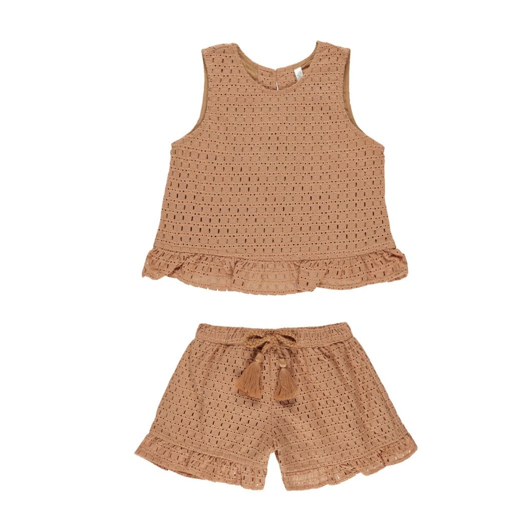 Rylee + Cru- Leonie Set || Grapefruit