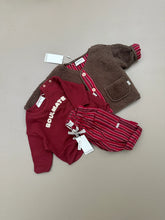 Load image into Gallery viewer, [預購] Guapoo - Reversible Teddy Jacket Red Stripes
