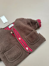 Load image into Gallery viewer, [預購] Guapoo - Reversible Teddy Jacket Red Stripes
