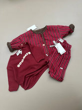 Load image into Gallery viewer, [預購] Guapoo - Reversible Teddy Jacket Red Stripes
