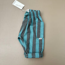Load image into Gallery viewer, Guapoo - 有機棉寬褲  Frosty Toffee Stripes
