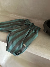 Load image into Gallery viewer, Guapoo - 有機棉寬褲  Frosty Toffee Stripes
