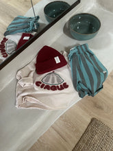 Load image into Gallery viewer, Guapoo - 有機棉寬褲  Frosty Toffee Stripes
