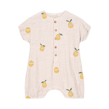 Load image into Gallery viewer, Studio Boheme - Bebecito Romper (Off White / Lemon)
