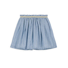 將圖片載入圖庫檢視器 Louise Misha - Skirt Cephee (Blue Parasol Stripes) 4Y, 6Y
