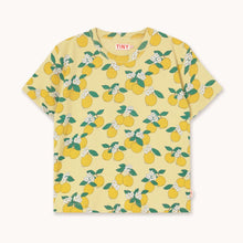 Load image into Gallery viewer, Tiny Cottons - Oranges Rib Tee (Mellow Yellow)
