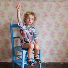 Load image into Gallery viewer, Little Cotton Clothes - Romy Romper Patchwork Floral (6M-2Y)
