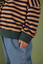 Load image into Gallery viewer, Nixnut- Rel Sweater (Navy Stripe)
